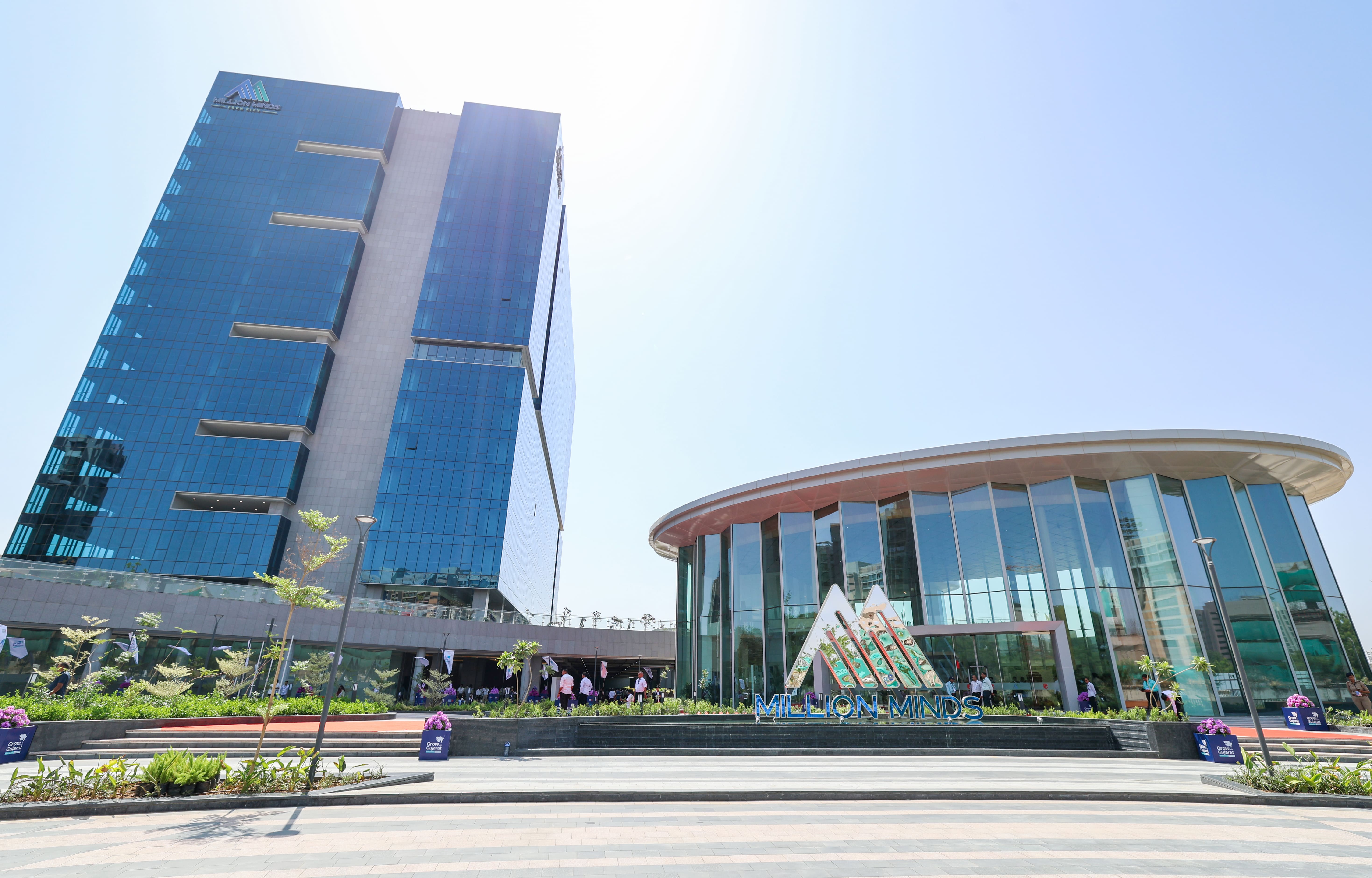 Union Home Minister and Minister of Cooperation Shri Amit Shah inaugurates newly built ‘Million Minds Tech Park’ and ‘GREMI City Campus’ in Ahmedabad