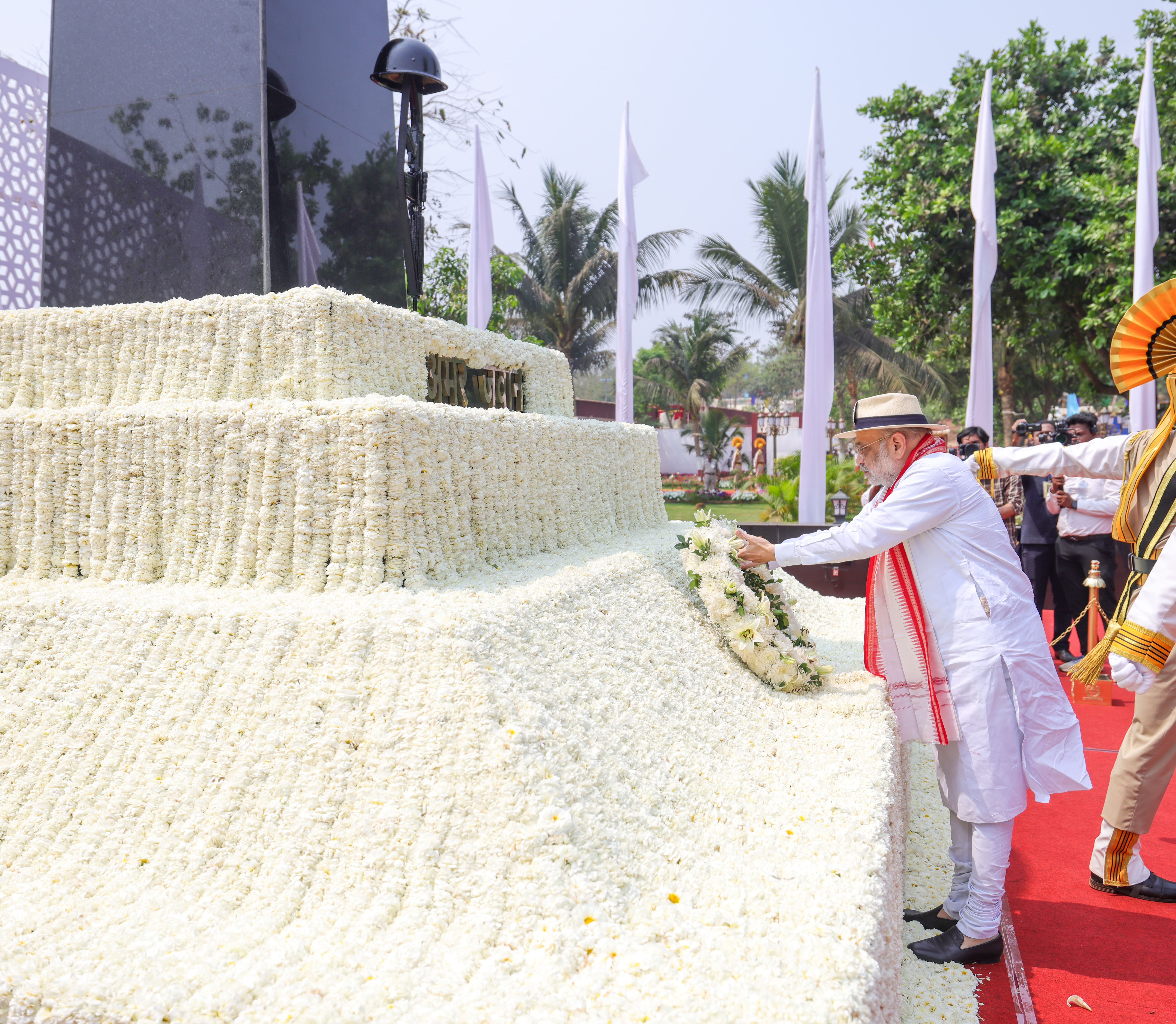 Union Home Minister and Minister of Cooperation, Shri Amit Shah addresses 57th Raising Day ceremony of CISF as the Chief Guest in Mundali, Odisha