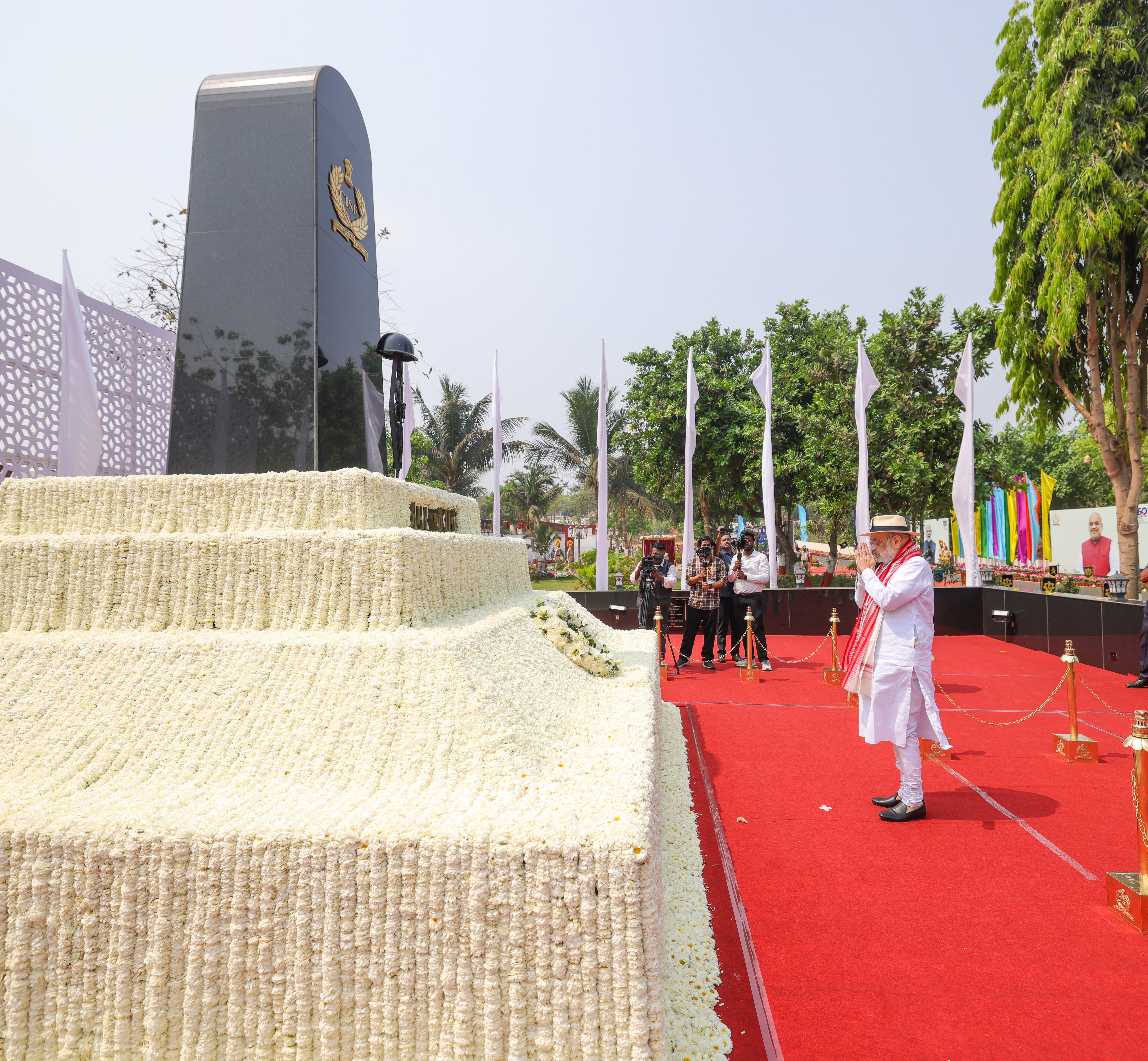 Union Home Minister and Minister of Cooperation, Shri Amit Shah addresses 57th Raising Day ceremony of CISF as the Chief Guest in Mundali, Odisha