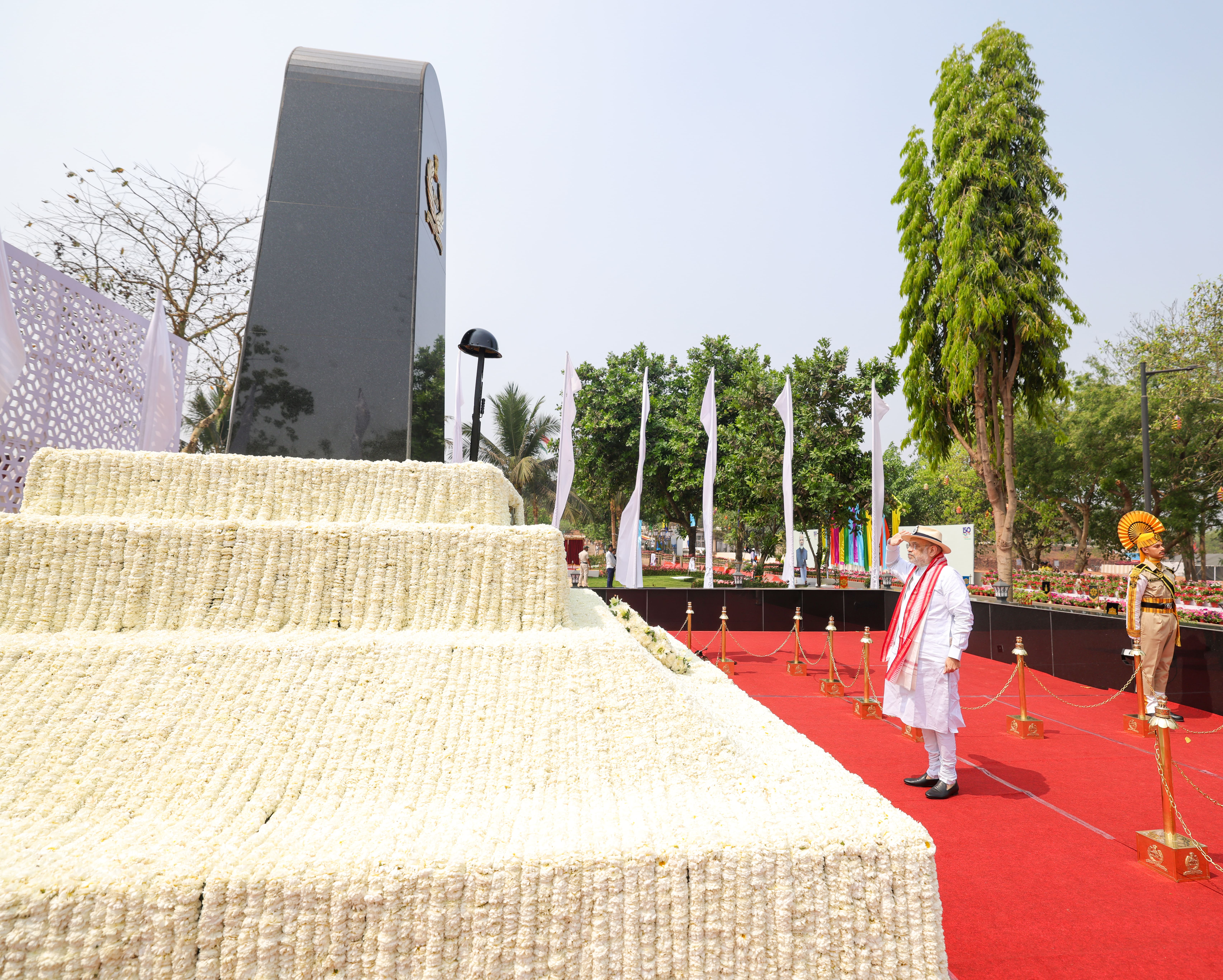 Union Home Minister and Minister of Cooperation, Shri Amit Shah addresses 57th Raising Day ceremony of CISF as the Chief Guest in Mundali, Odisha