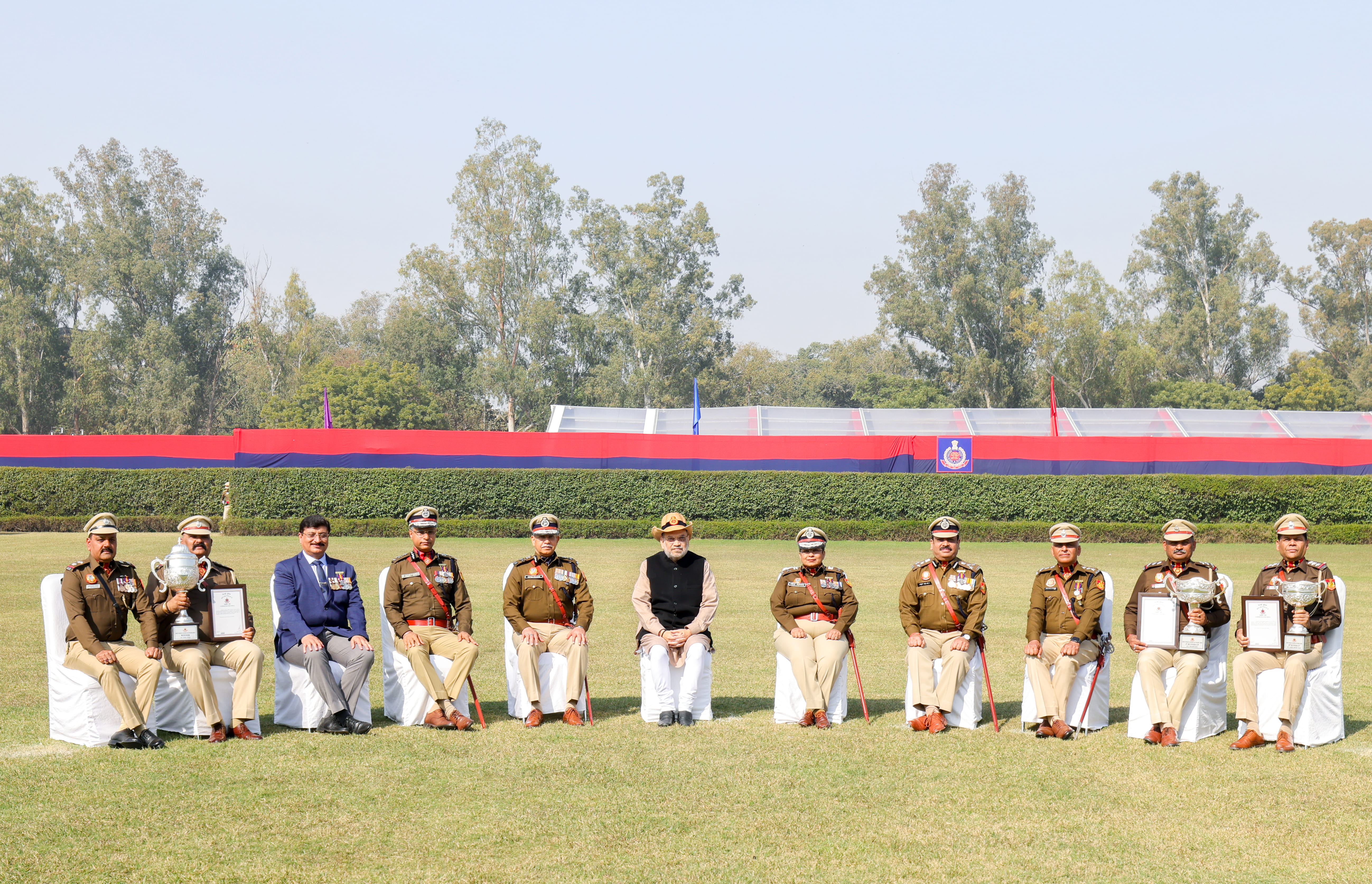 Union Home Minister and Minister of Cooperation Shri Amit Shah addresses the 79th Raising Day ceremony of Delhi Police as the Chief Guest in New Delhi