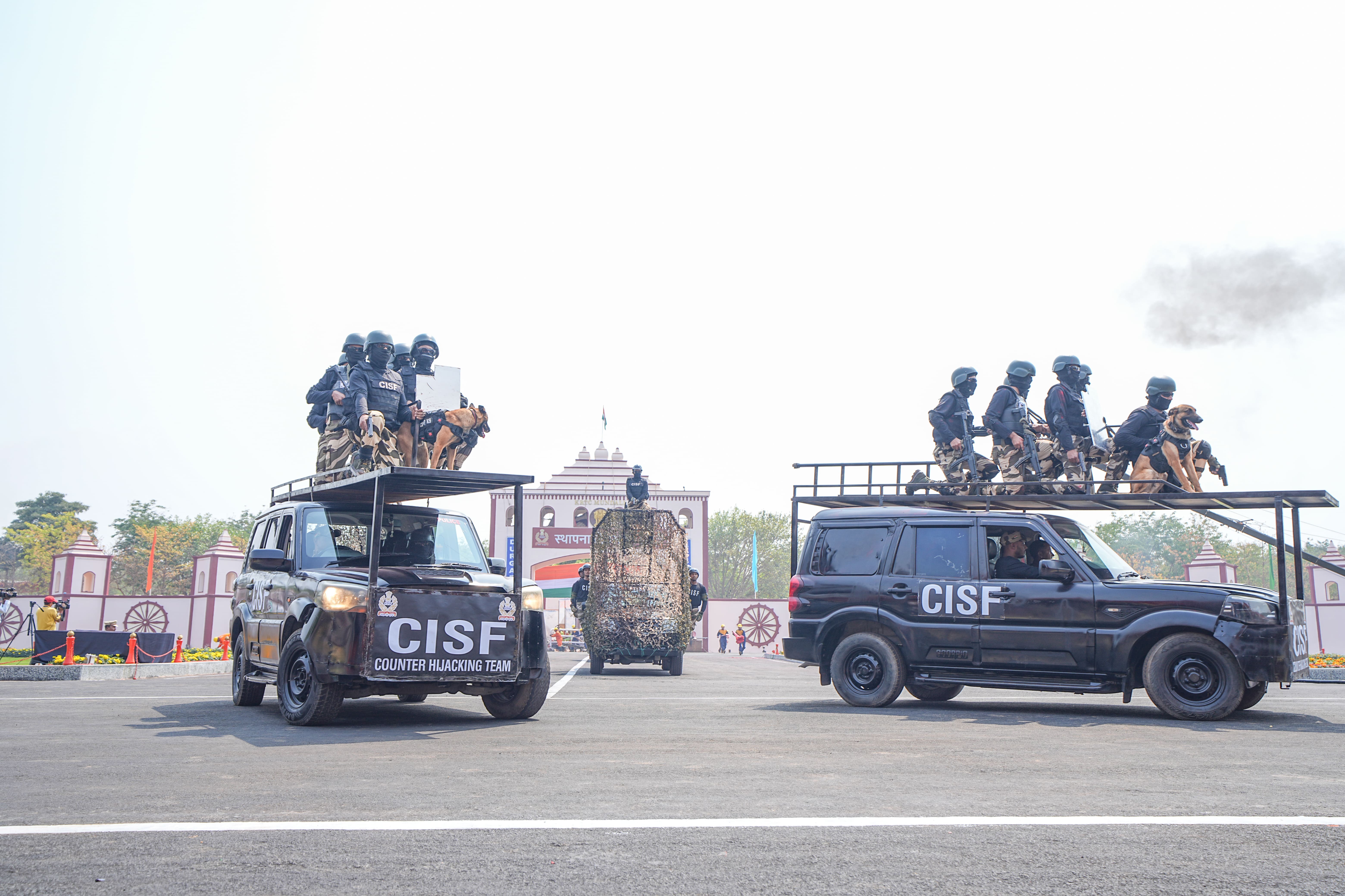 Union Home Minister and Minister of Cooperation, Shri Amit Shah addresses 57th Raising Day ceremony of CISF as the Chief Guest in Mundali, Odisha