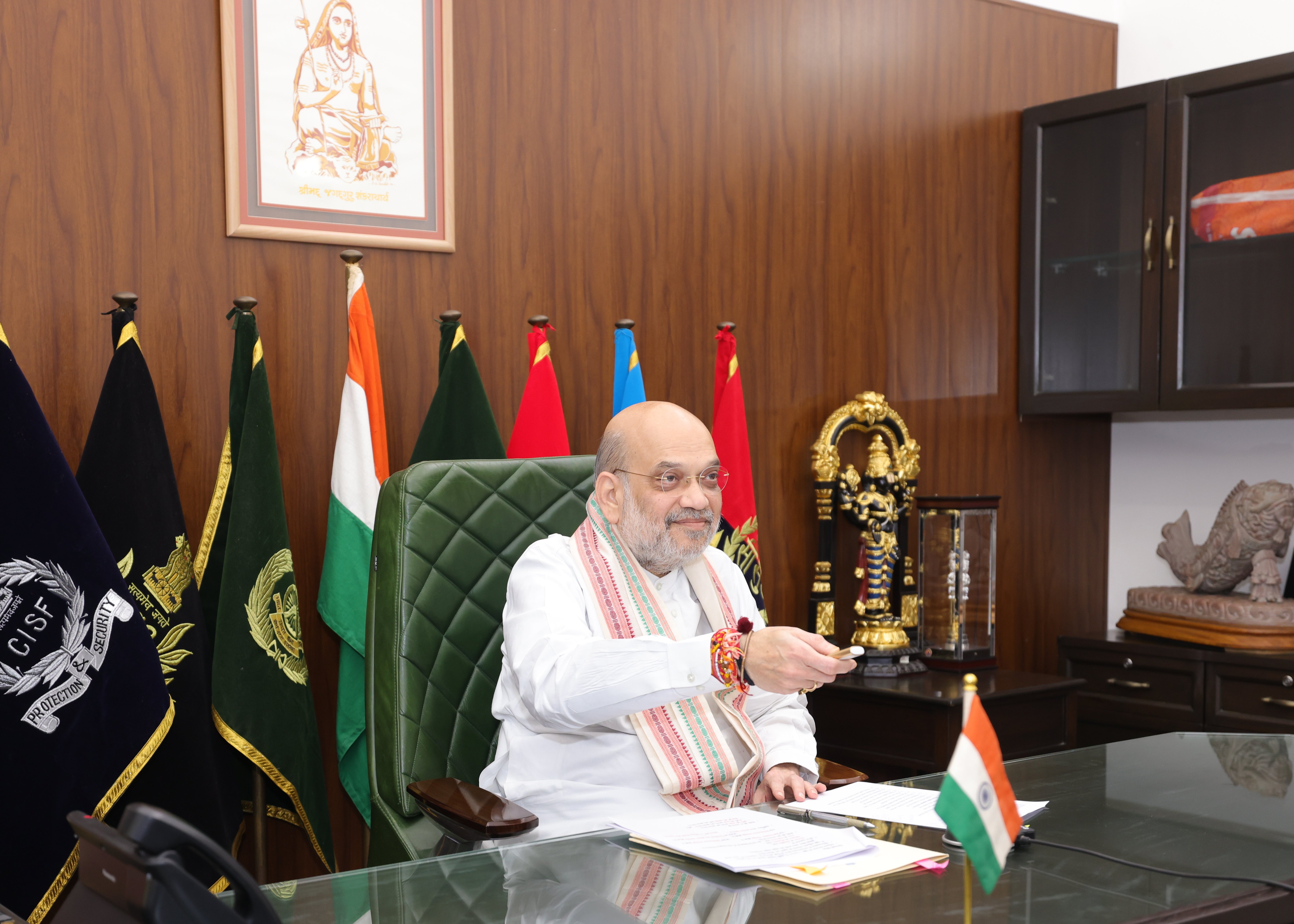 UHM & Minister of Cooperation,Shri Amit Shah,inaugurates two day All India Speakers Conf. at Delhi Assembly to commemorat completion of 100years of freedom fighter Vitthalbhai Patel becoming first elected Indian President of Central Legislative Assembly