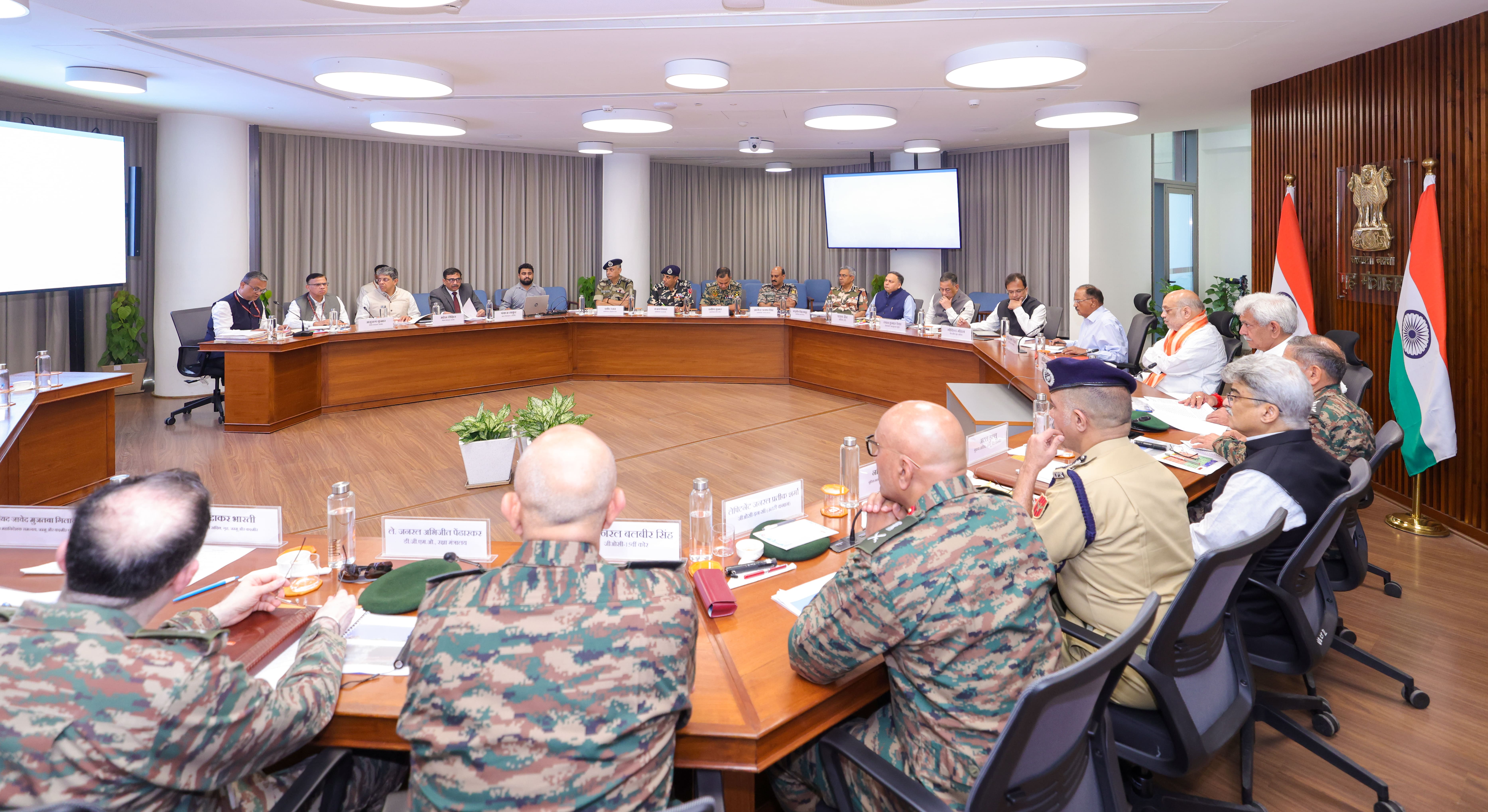 Union Home Minister and Minister of Cooperation, Shri Amit Shah chairs a security review meeting in New Delhi today to assess the preparations for the Shri Amarnath Ji Yatra 2026