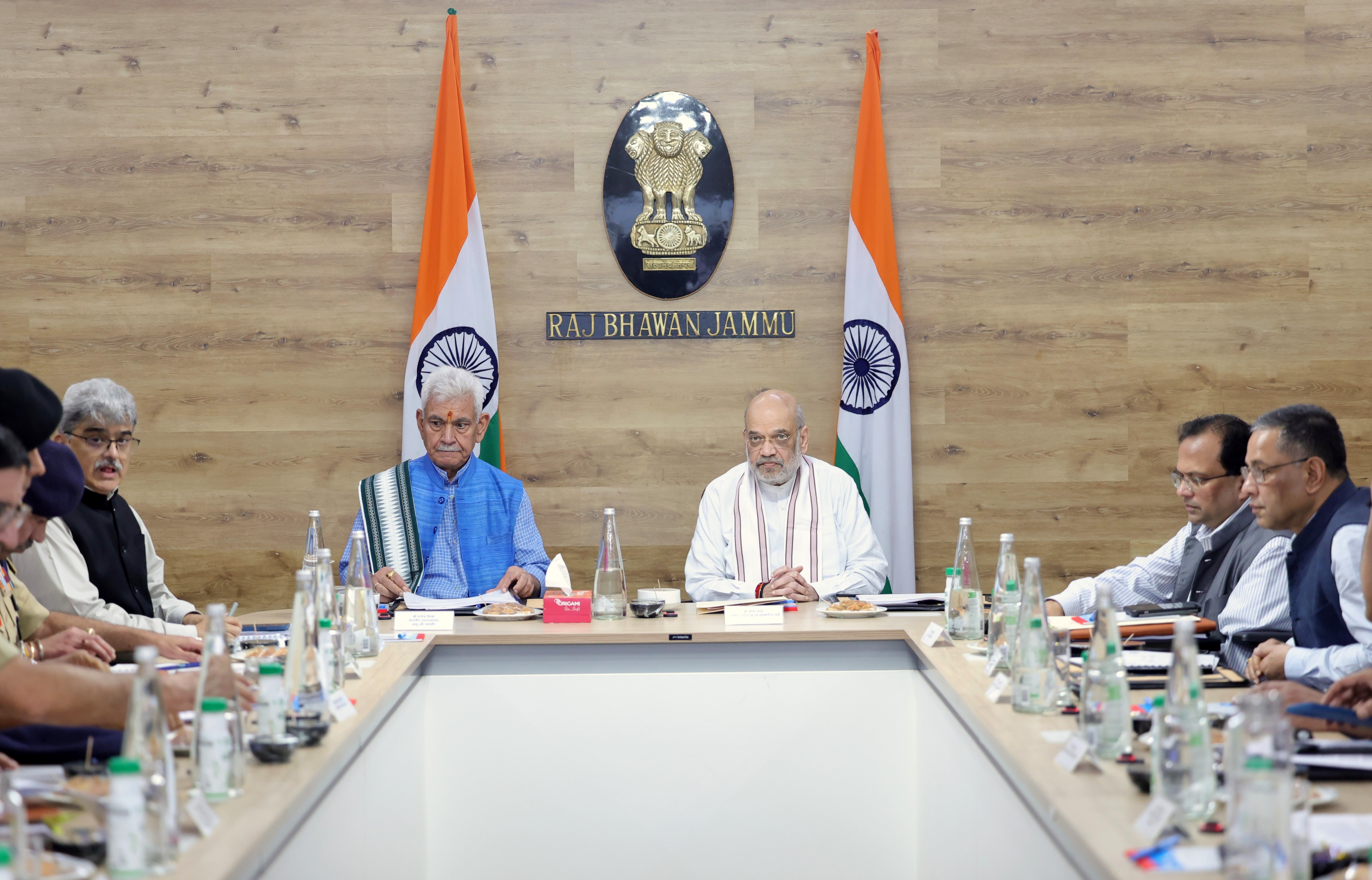Union Home Minister and Minister of Cooperation Shri Amit Shah visits Jammu and inspects the rain, flood, and landslide-affected areas of the Jammu division to take stock of the damages caused by the natural disaster