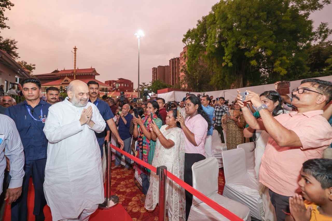 Union Home Minister and Minister of Cooperation Shri Amit Shah inaugurated the newly constructed SABAREESAM Complex in the temple premises