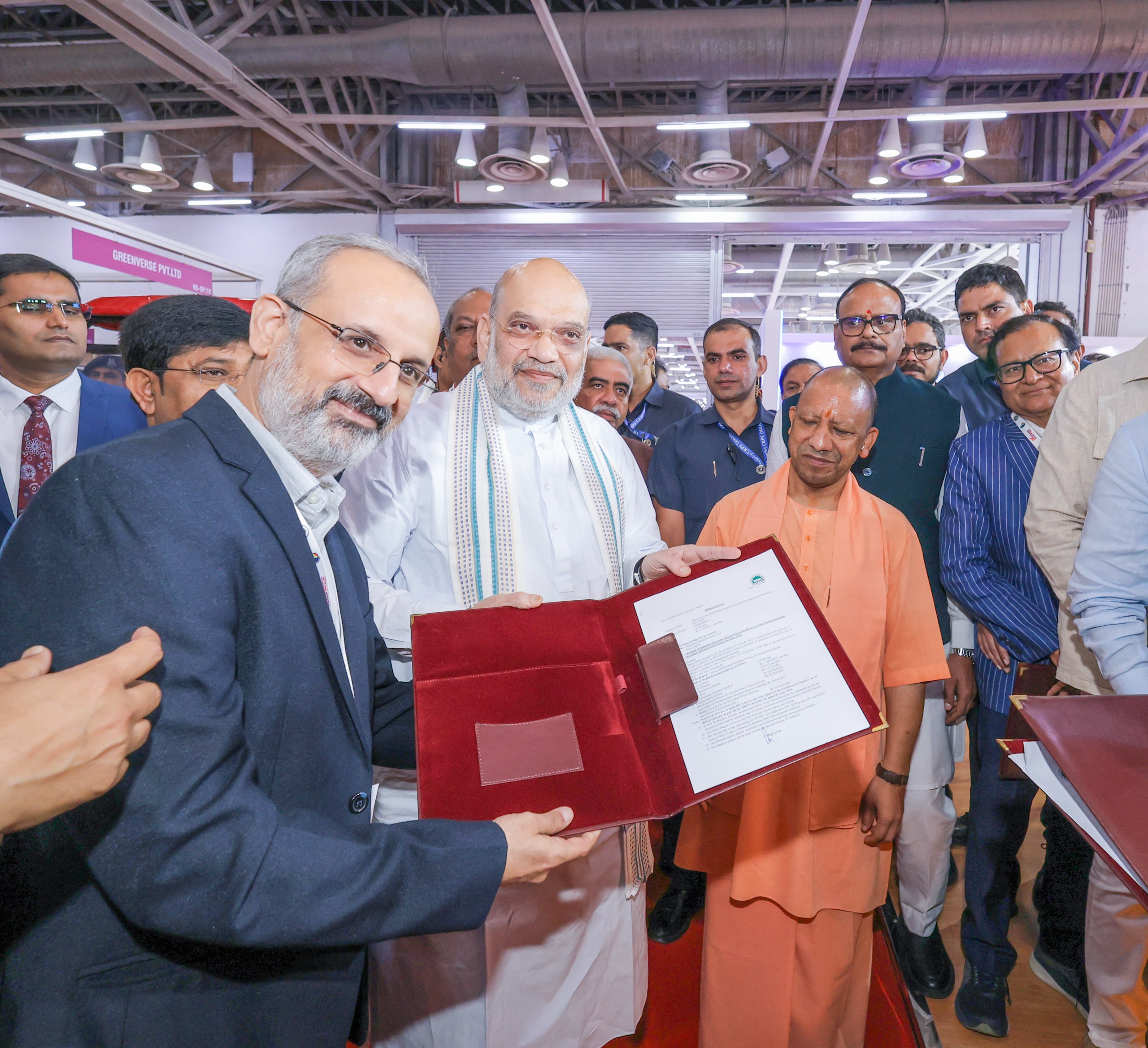 Union Home Minister and Minister of Cooperation Shri Amit Shah inaugurates fourth edition of the Uttar Pradesh International Trade Show in Greater Noida