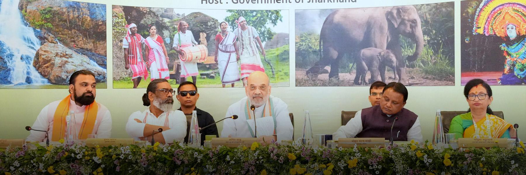 Chaired 27th meeting of the Eastern Zonal Council in Ranchi, Jharkhand